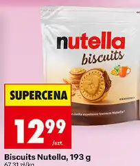 Biedronka Biscuits Nutella oferta