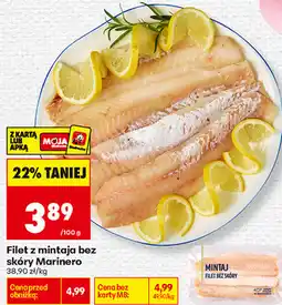 Biedronka Filet z mintaja bez skóry Marinero oferta