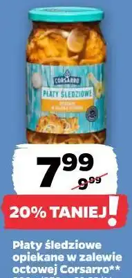 Netto Płaty śledziowe opiekane w zalewie octowej Corsarro oferta