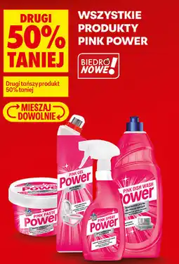 Biedronka WSZYSTKIE PRODUKTY PINK POWER oferta