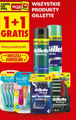 Biedronka Wszystkie produkty Gillette oferta