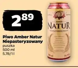 Netto Piwo Amber Natur Niepasteryzowany oferta