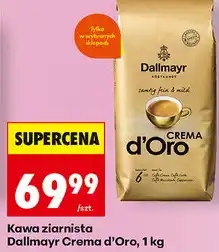 Biedronka Kawa ziarnista Dallmayr Crema d'Oro oferta