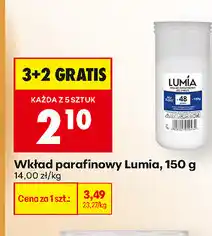 Biedronka Wkład parafinowy Lumia oferta