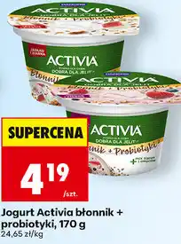 Biedronka Jogurt Activia błonnik + probiotyki, 170 g oferta