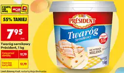 Biedronka Twaróg sernikowy Présiden oferta