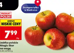 Biedronka Jabłka polskie Magic Star na wagę oferta