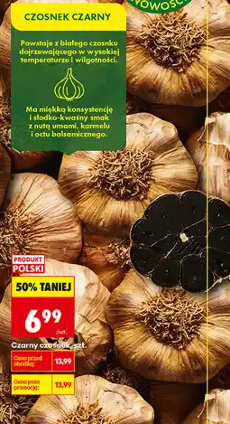 Biedronka Czarny czosnek oferta