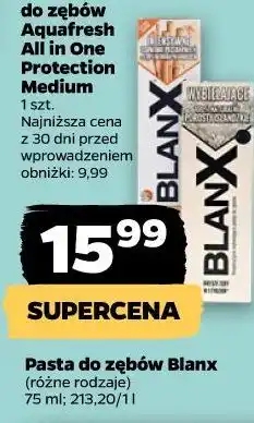 Netto Pasta do zębów Blanx oferta