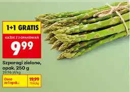Biedronka Szparagi zielone, opak oferta