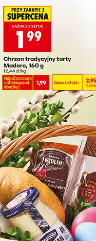 Biedronka Chrzan tradycyjny tarty Madero oferta