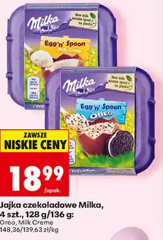 Biedronka Jajka czekoladowe Milka oferta