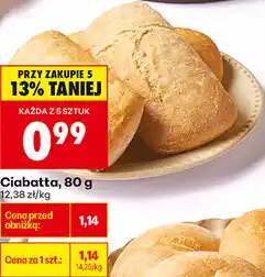 Biedronka Ciabatta oferta