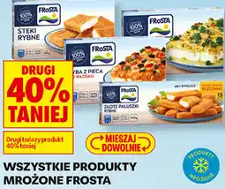 Biedronka Wszystkie produkty mrożone Frosta oferta