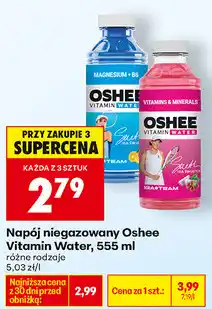 Biedronka Napój niegazowany Oshee Vitamin Water oferta