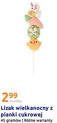 Action Lizak wielkanocny z pianki cukrowej oferta