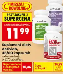 Biedronka Suplement diety Activlab, 45/60 kapsułek oferta
