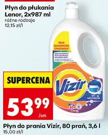 Biedronka Płyn do prania Vizir, 80 prań oferta