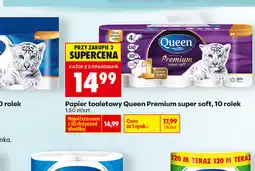 Biedronka Papier toaletowy Queen, 3-warstwowy, 50 rolek oferta