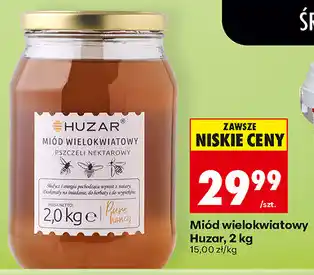 Biedronka Miód wielokwiatowy Huzar oferta