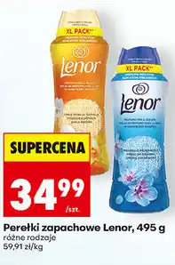 Biedronka Perełki zapachowe Lenor oferta