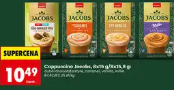 Biedronka Cappuccino Jacobs, 8x15 g/8x15,8 g oferta