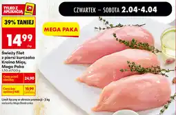 Biedronka Świeży filet z piersi kurczaka Kraina Mięs oferta