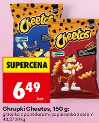 Biedronka Chrupki Cheetos, 150 g: grzanka z pomidorami, zapiekanka z serem oferta