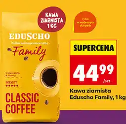 Biedronka Kawa ziarnista Eduscho Family oferta