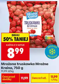 Biedronka Mrożona truskawka Mroźna Kraina oferta
