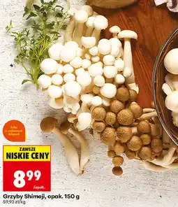 Biedronka Grzyby Shimeji, opak oferta