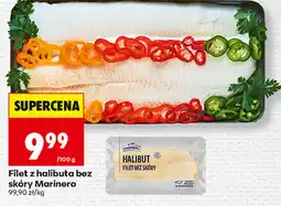 Biedronka Filet z halibuta bez skóry Marinero oferta
