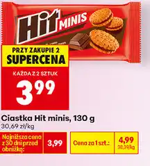 Biedronka Ciastka Hit minis oferta