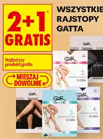 Biedronka WSZYSTKIE RAJSTOPY GATTA oferta