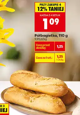 Biedronka Półbagietka oferta