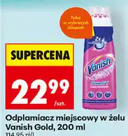 Biedronka Odplamiacz miejscowy w żelu Vanish Gold oferta