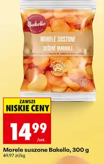 Biedronka Morele suszone Bakello oferta