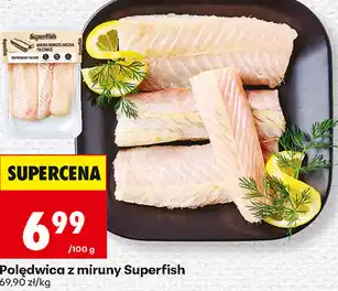 Biedronka Polędwica z miruny Superfish oferta