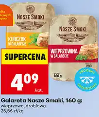 Biedronka Galareta Nasze Smaki, 160 g: wieprzowa, drobiowa oferta