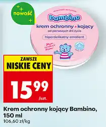 Biedronka Krem ochronny kojący Bambino oferta