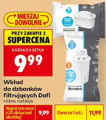 Biedronka Wkład do dzbanków filtrujących Dafi oferta