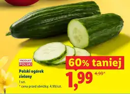 Lidl Ogórek Polski oferta