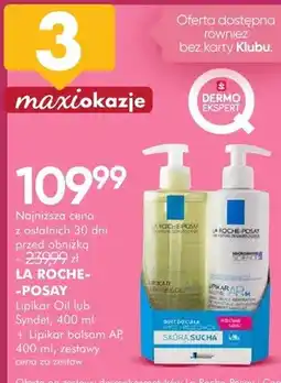 SuperPharm Lipikar Oil lub Lipikar balsam AP oferta