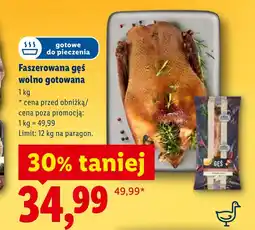 Lidl Gęś Wolno Gotowane oferta