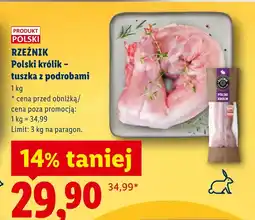 Lidl Królik Rzeźnik oferta
