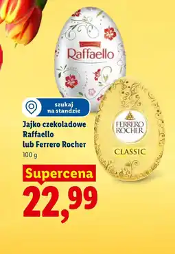 Lidl Jajko czekoladowe Ferrero Rocher oferta
