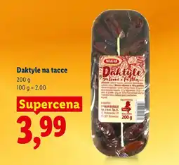 Lidl Suszone daktyle Makar oferta