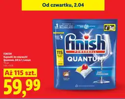 Lidl Kapsułki do zmywarki Finish oferta