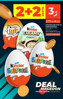 Dealz Czekoladowe jajko Kinder Joy oferta
