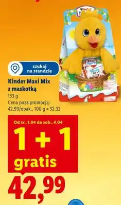 Lidl Maxi Mix z maskotką oferta